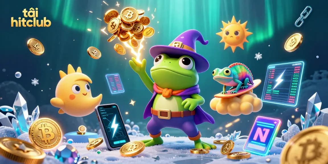 Experience the thrill as you tải hitclub and explore a vibrant casino world with dynamic characters and crypto elements.