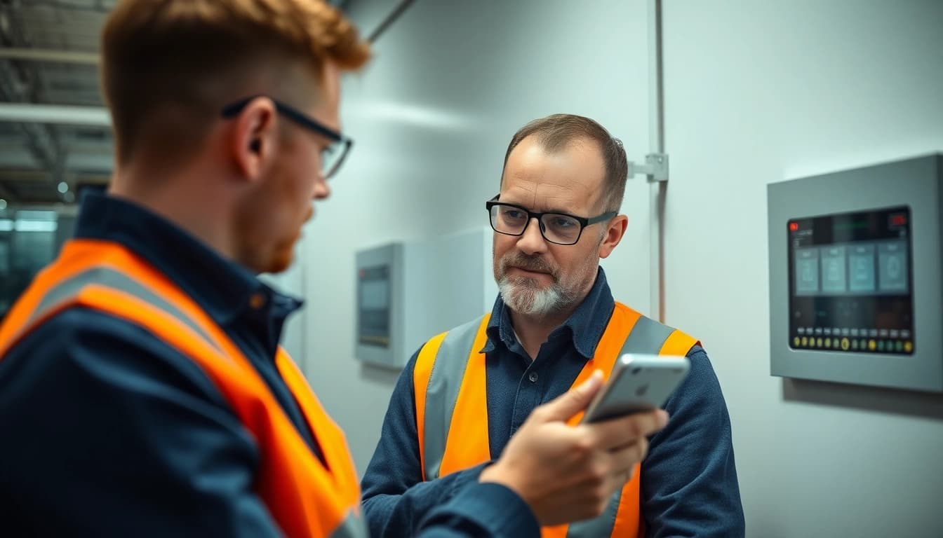 Durchführung der DGUV V3 Prüfung an elektrischen Geräten für maximale Sicherheit am Arbeitsplatz.