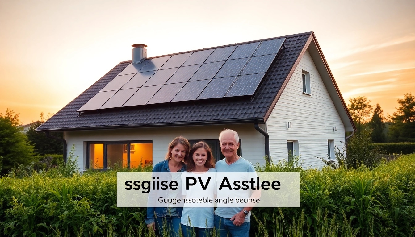 Kaufen Sie jetzt Ihre günstige PV Anlage, die modernen Solarstrom für Ihr Zuhause bereitstellt und nachhaltige Energie fördert.