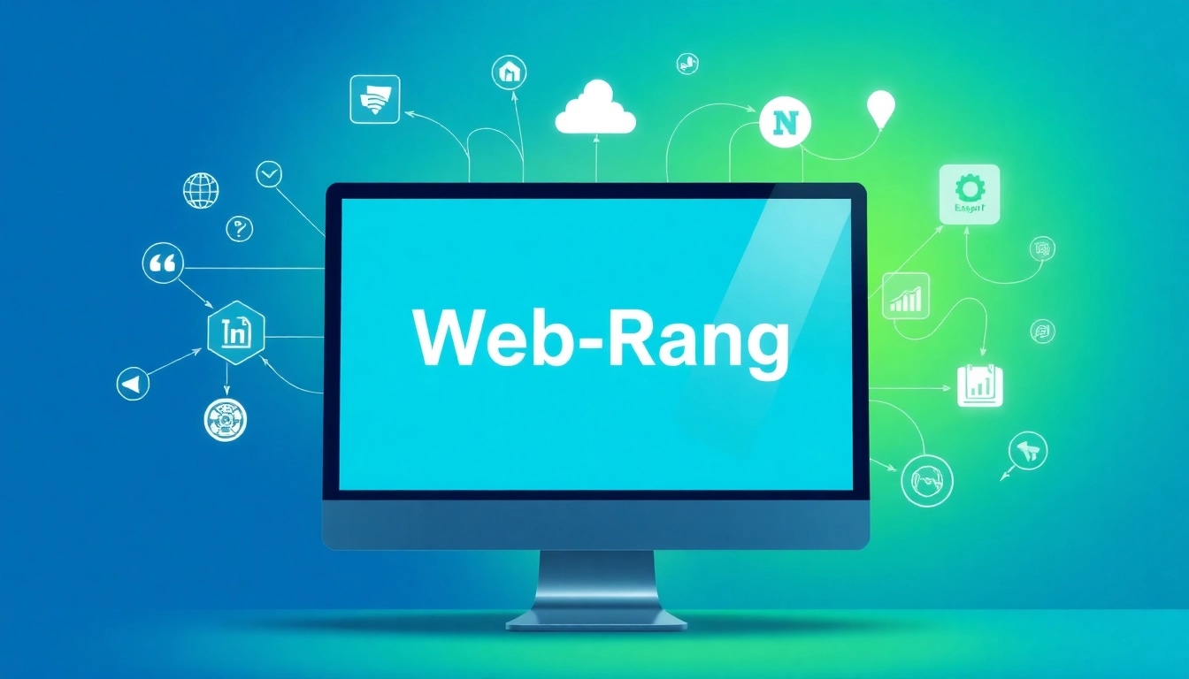 Visualisieren Sie den Web-Rang mit einem modernen Website-Dashboard und Diagrammen zur Datenauswertung.