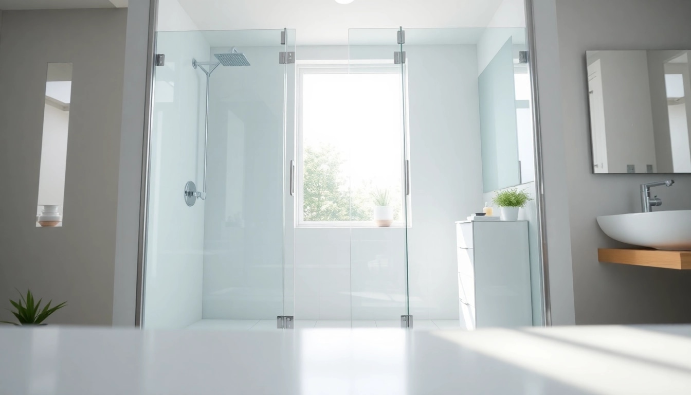 Duschkabine 80x80 in einem modernen Badezimmer mit stilvollen Details und natürlichem Licht.