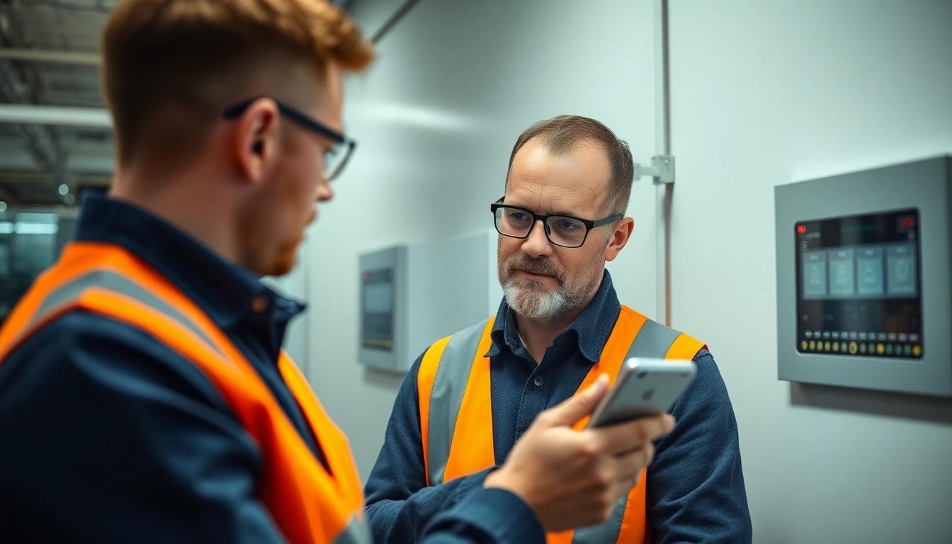 Durchführung der DGUV V3 Prüfung an elektrischen Geräten für maximale Sicherheit am Arbeitsplatz.