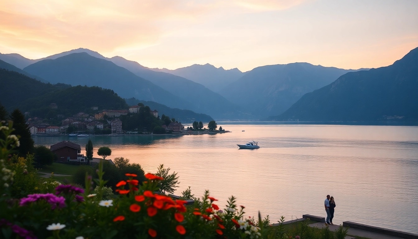 Gardasee-Reisetipps: Atemberaubender Sonnenaufgang über dem Gardasee mit farbenfrohen Hügeln und einem ruhigen See.