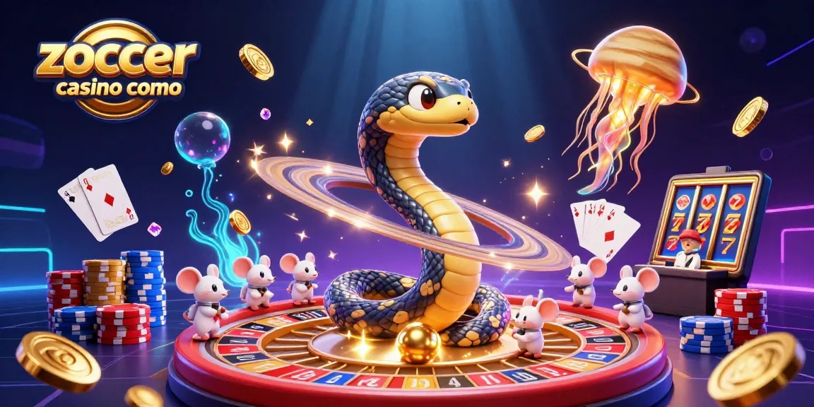 Experience the thrill of zoccer casino promo code with a captivating cosmic casino scene!