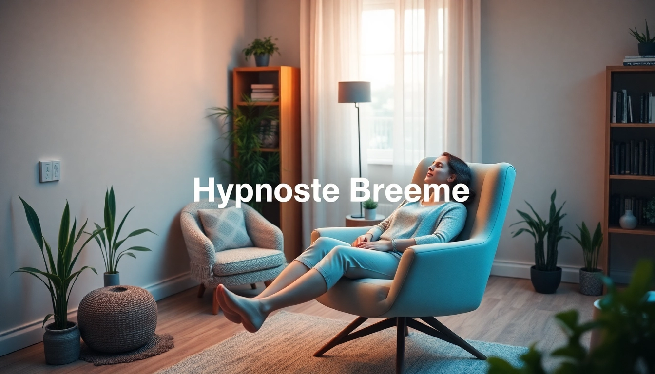 Experience transformational healing with Hypnose Bremen, showcased in a serene therapy session.
