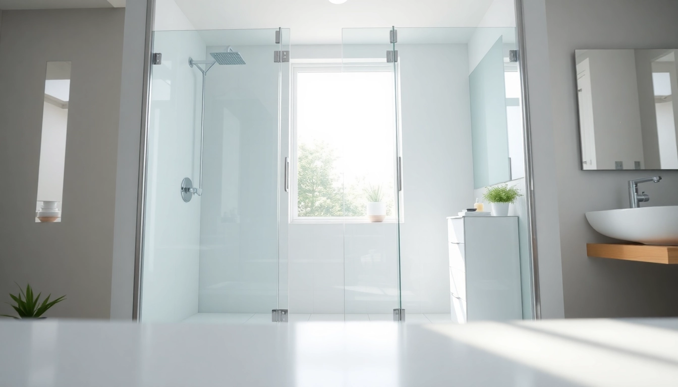 Duschkabine 80x80 in einem modernen Badezimmer mit stilvollen Details und natürlichem Licht.