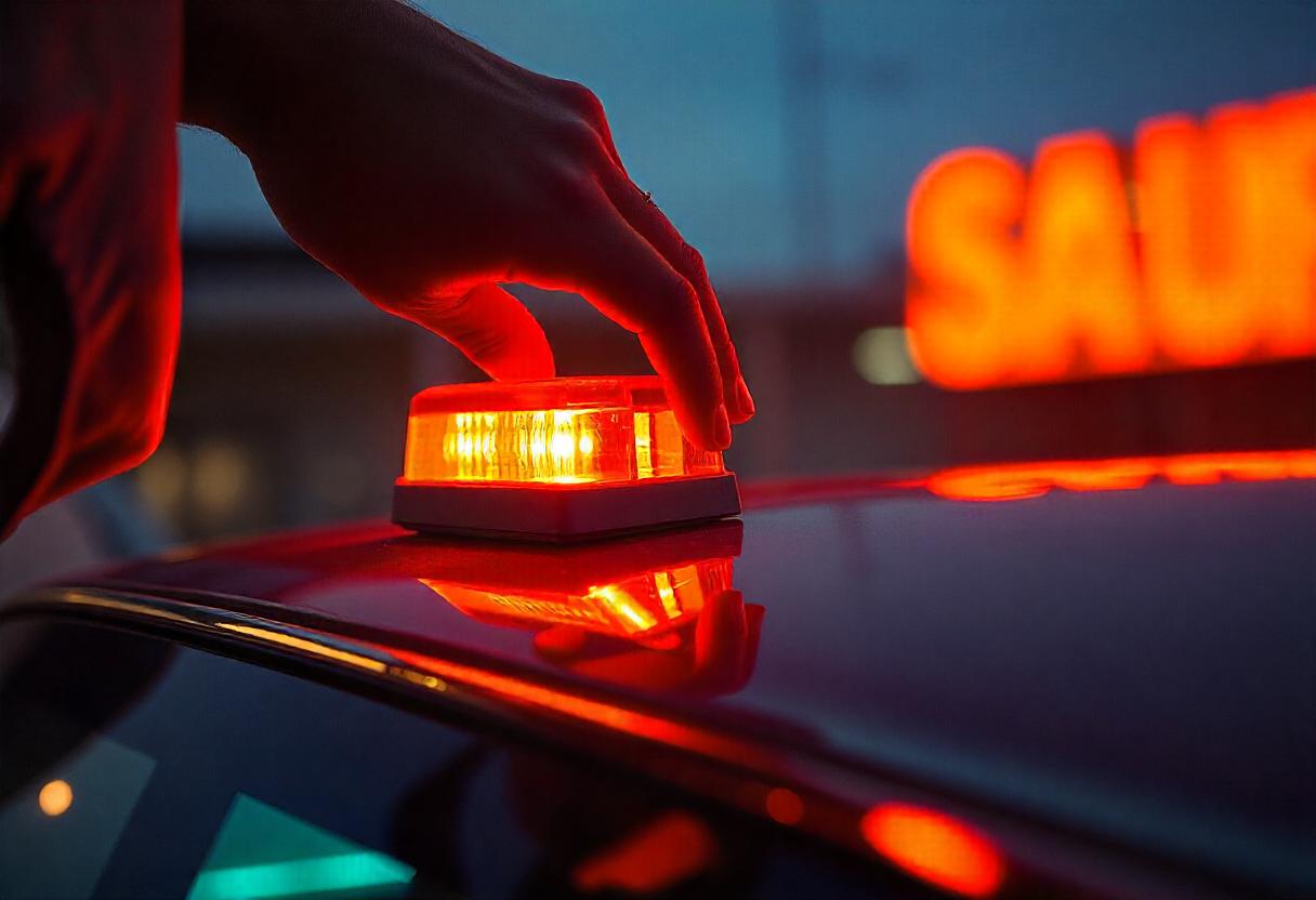 Safeglow Warnleuchte V16: Kompakt, stark und DGT-zertifiziert