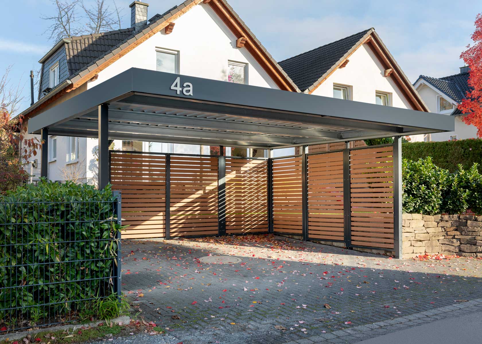 Hagelsicher parken mit einem hochwertigen Alu Carport