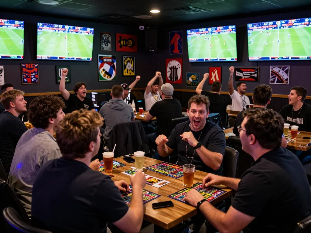 Cà khịa tv enhances sports betting excitement with vibrant atmosphere and cheering fans.