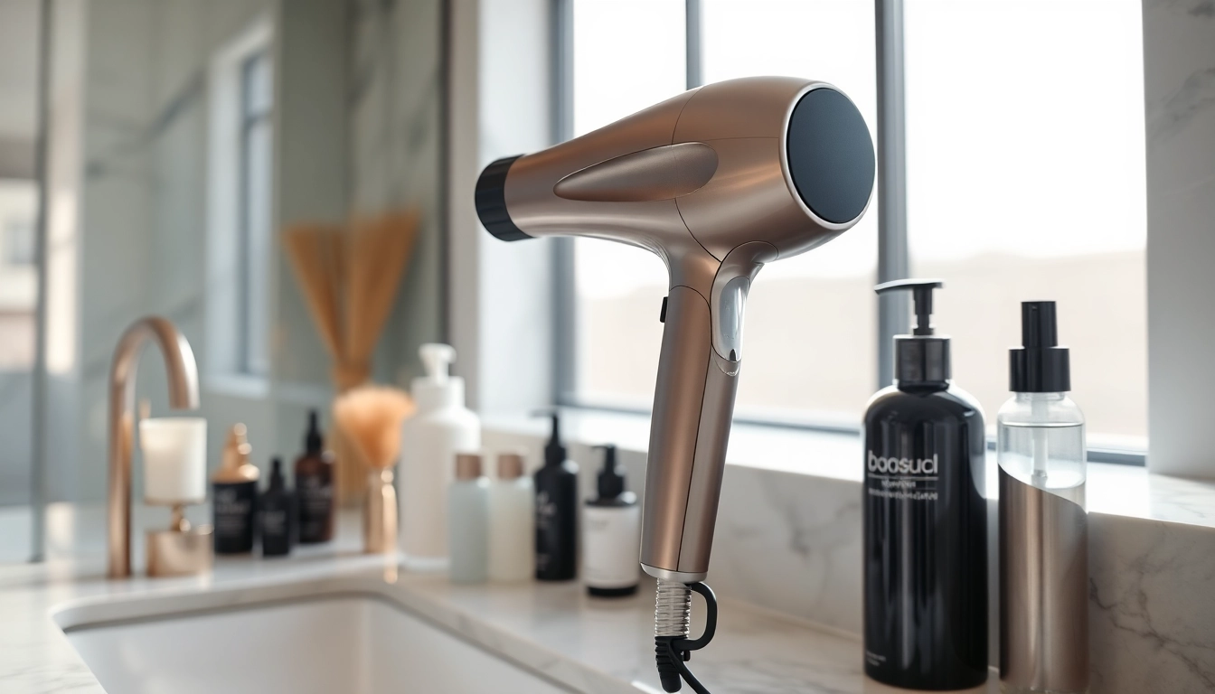 Der laifen haartrockner zeigt stilvolles Design und innovative Technologie für perfektes Haarstyling.