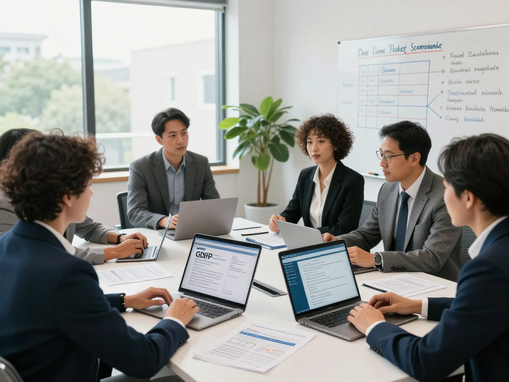 Professionelles Meeting zu Datenschutz und Barrierefreiheit für Wirtschaft und Verwaltung Wohnungsbaugenossenschaften.