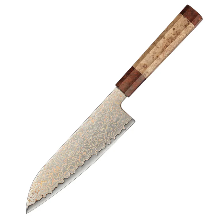 Handgefertigte Damast Küchenmesser – Perfekt für Profiköche