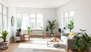 Inspiration zur Raumgestaltung mit modernem, minimalistischem Design und natürlichem Licht.