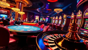 Experience high-stakes action at https://f8bet.dental/ with vibrant casino gaming elements and luxurious atmosphere.