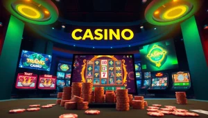 Experience a thrilling online casino with nhà cái uy tín games and vibrant digital graphics.