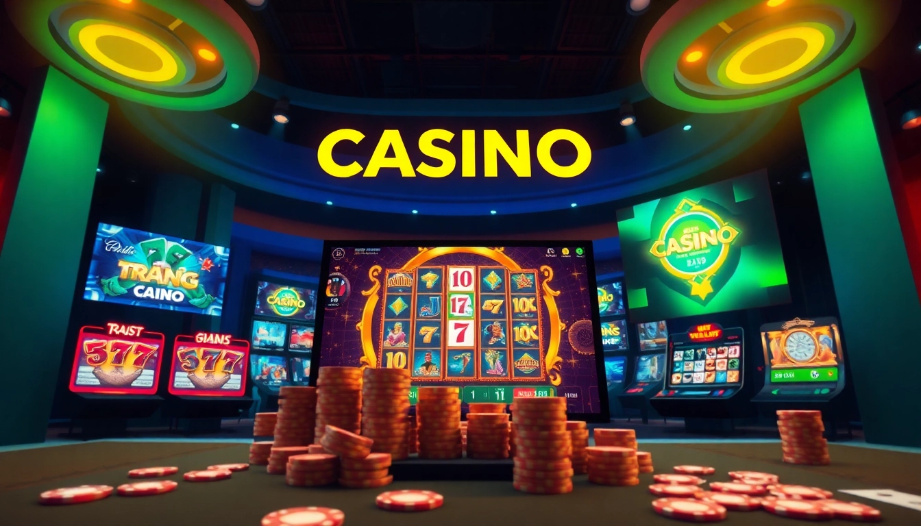 Experience a thrilling online casino with nhà cái uy tín games and vibrant digital graphics.